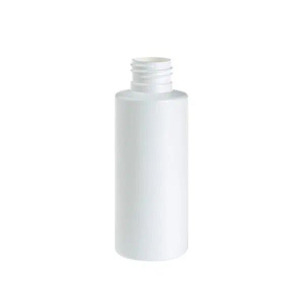 Round bottle 100 ml. white 24/410