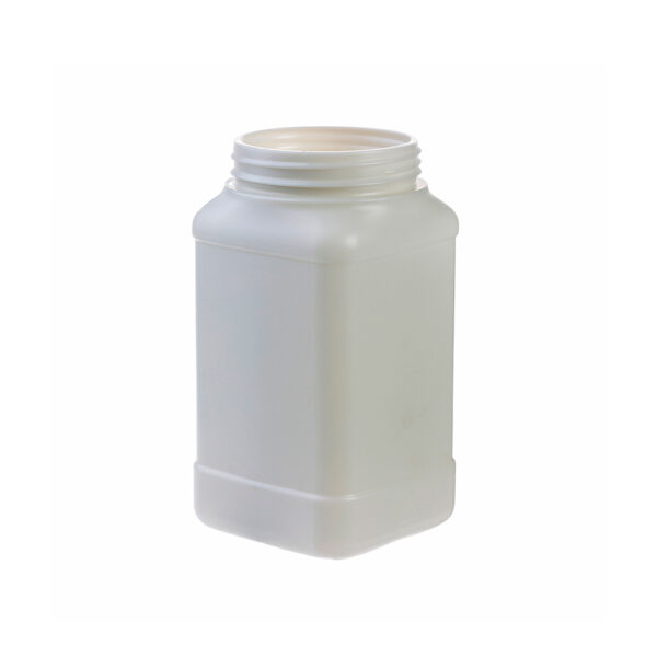 ECO-PCR square bottle 1,3 litre natural R89